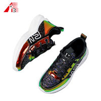 Colorful Glossy Fashion Comfortable Versatile Shoes for Men
