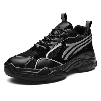 Sneakers Shoes Men's Sneakers Leather Casual Walking Shoes Waterproof