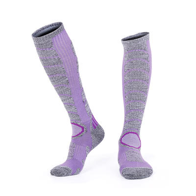 Comfortable fly fabric ski socks